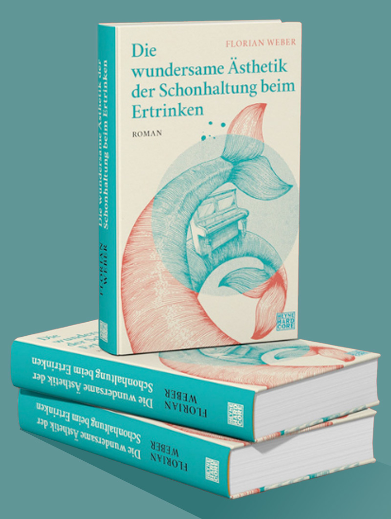 Book cover design and illustration for Florian Weber