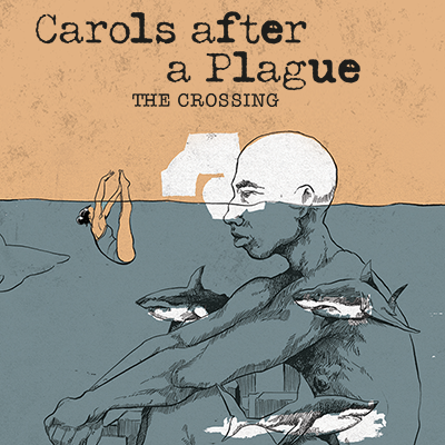 Album artwork and illustrations for Carols after a plague by professional Philadelphia chamber choir The Crossing.