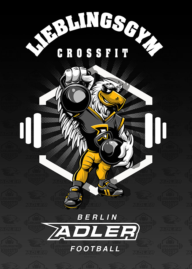 Logo Design for Berlin Adler Football and Crossfit Berlin